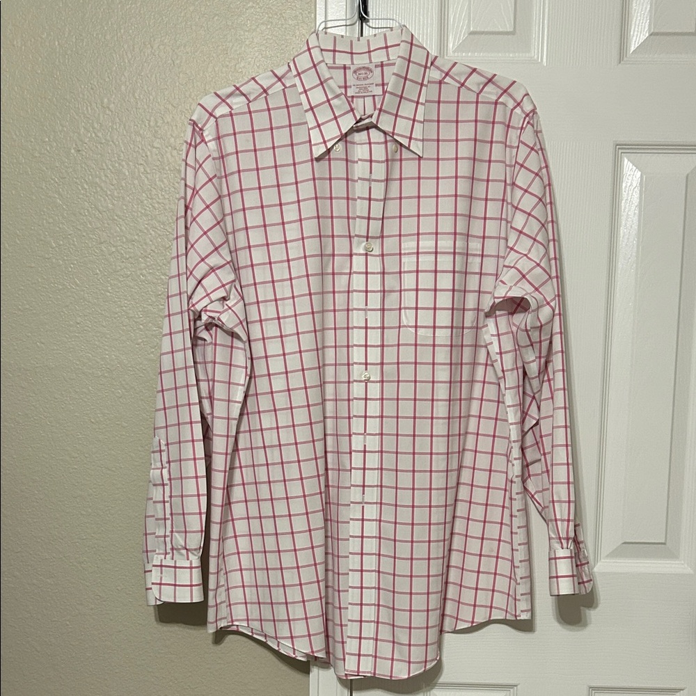 Brooks Brothers Traditional Fit Button Down 16.5-35